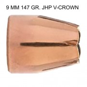 9mm 147gr Sig V-Crown (Made By Sierra) (500 CT)